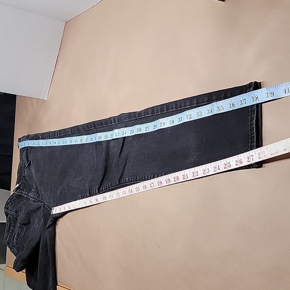 Forever 21 Size 26 or 28 Washed Black Jeans, Skinny Leg, High Waist. EUC. - Picture 5 of 10